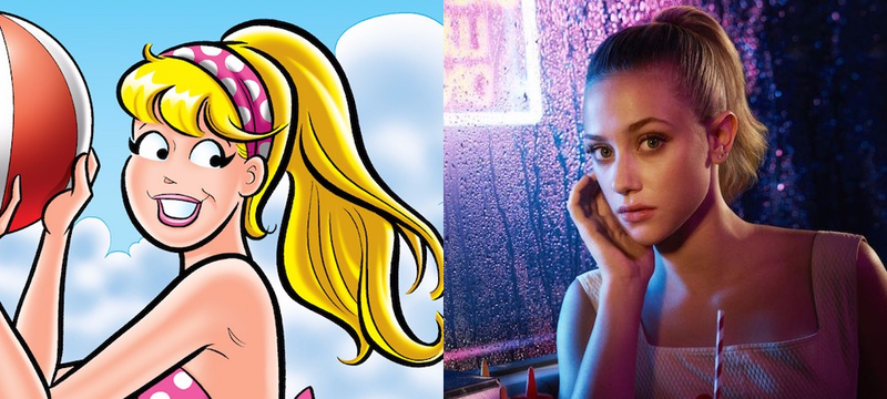Left image: Archie Comics Right image: CW